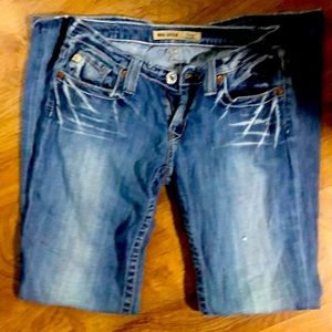 Big Star juniors size 27r Casey bootcut jeans